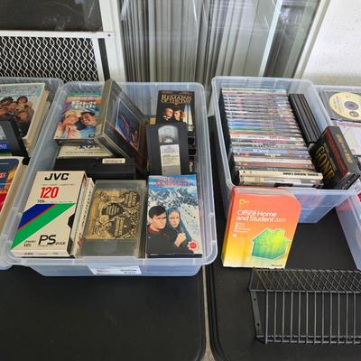 VHS tapes