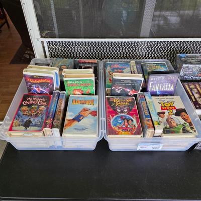 VHS tapes