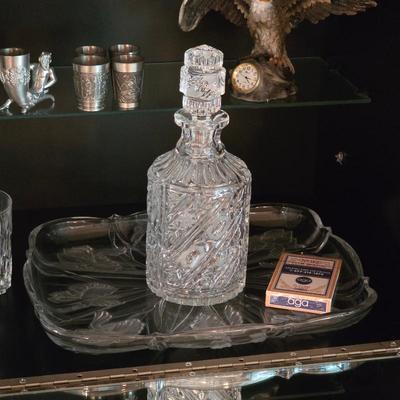 Sale Photo Thumbnail #52: Vintage decanter