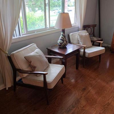 Sale Photo Thumbnail #143: 1960s mid century modern lounge chairs (not reproductions)