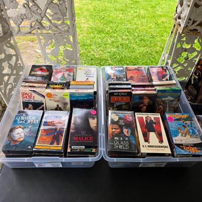 VHS tapes