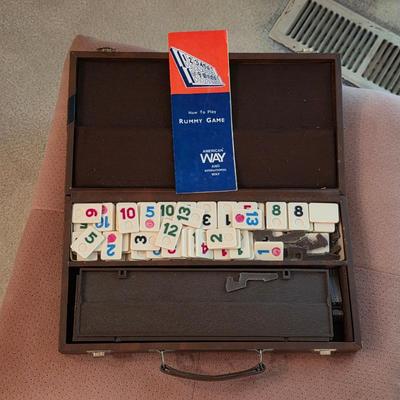 Sale Photo Thumbnail #28: Vintage Rummy game set