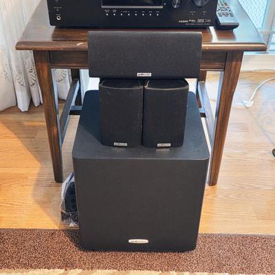 Polk Audio surround sound speakers with subwoofer