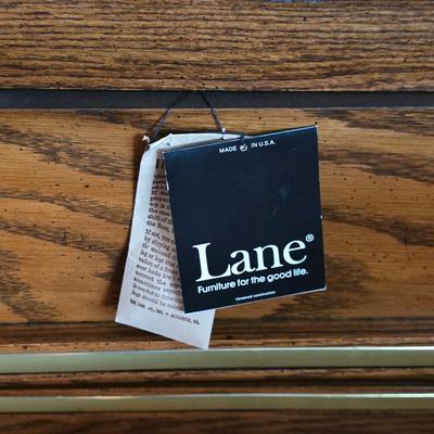 Sale Photo Thumbnail #152: Lane mid century brutalist armoire (tags still in place)