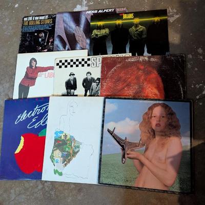 Lot #87 - Vintage 1960s-1980s Vinyl Record Lot, Including The Rolling Stones