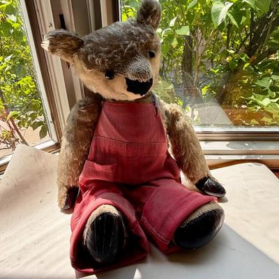 Lot #184 - Antique Plush Bear