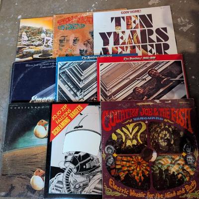 Lot #85 - Vintage 1960s 1970s Vinyl Record Lot, Including The Beatles