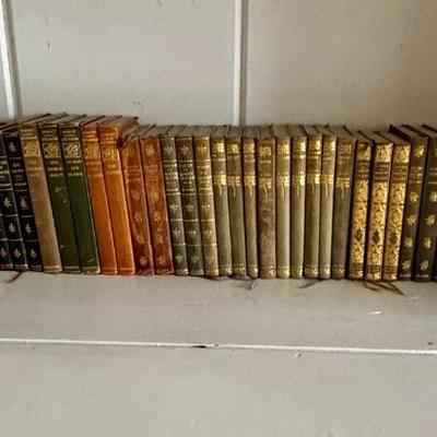 Lot #205 - Antique Classic Books Including Some 1st Editions