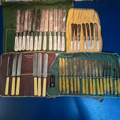 Lot #145 - Antique Cutlery Sets
