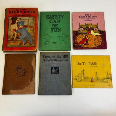 Lot #13 - Antique & Vintage Children's 1st Editions Book Lot