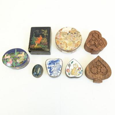 Lot #1 - Collection of Decorative Boxes
