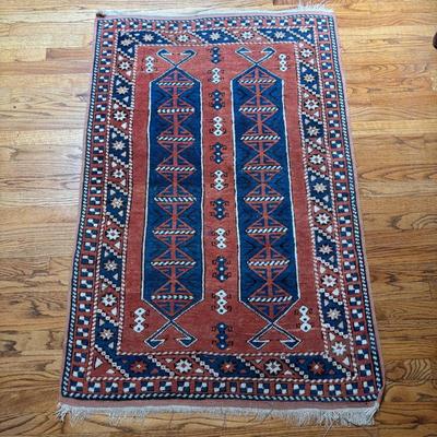 Lot #226 - Authentic Vintage Traditional Handwoven Persian Rug