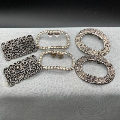 Vintage shoe clips
