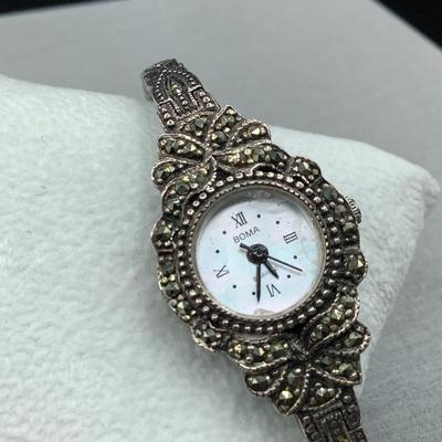 Marcasite watch