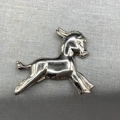 Burro brooch
