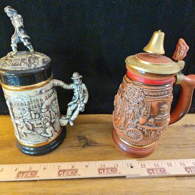 Firemen Beer Steins