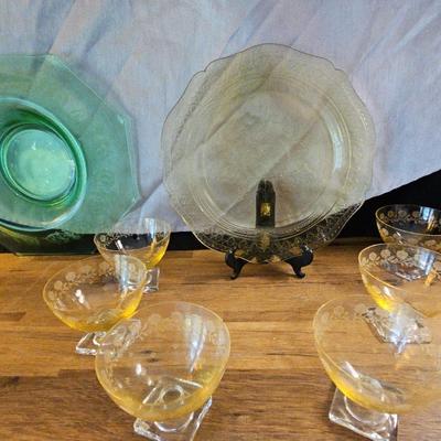 Collectible  Depression Glass 