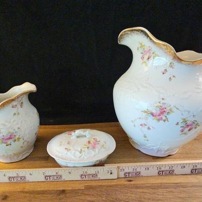 Elegant Dresser Wash Set by John Maddox & Sons Of England