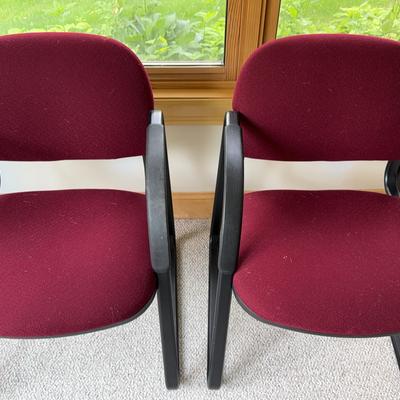 Red Cushioned Chairs