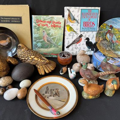 Mystery Lot: Audubon Prints and Bird Collectibles