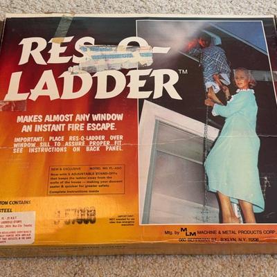 Vintage Res-Q-Ladder 25’ Deluxe Model
