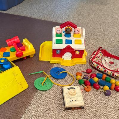 Vintage Preschool Toys Fisher-Price, Tinker toys, Duplo & More
