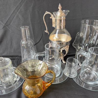 Mystery Lot: Glass Pitchers 