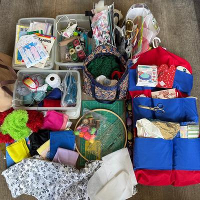 Mystery Lot: Sewing & Craft Supplies