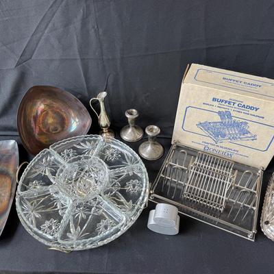 Mystery Lot: Oneida Silver Plate + Anchor Hocking