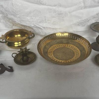 Mystery Lot Of Brass & Cast Iron 