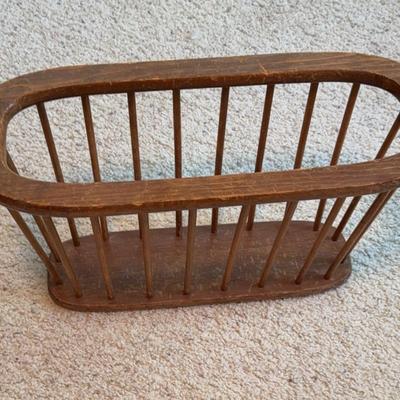 Vintage Magazine Holder 