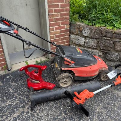 Power Yard Tools With Blower, Trimmer, Black & Decker Mower