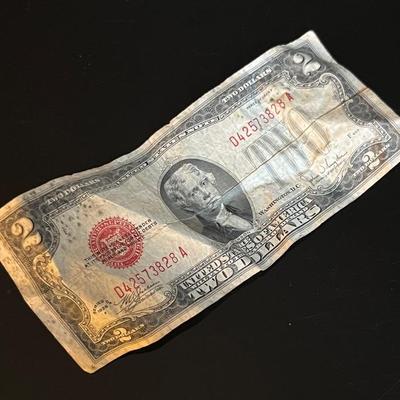 Series 1928F Red Seal $2 U.S. Note