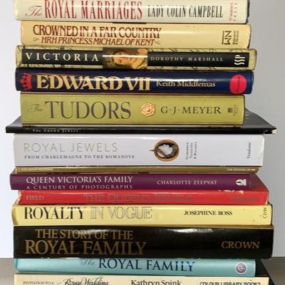 Variety Of Books On England’s Royalty