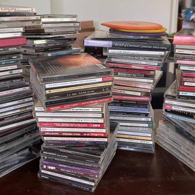 CD Collection 100+ with Rock, Classical and Pop