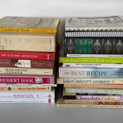 Collection Of Cookbooks (24)