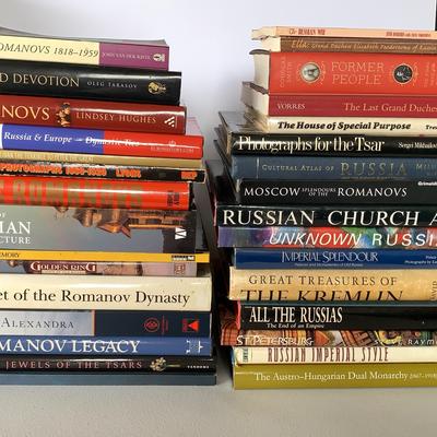 Large Collection Of Russian History Books