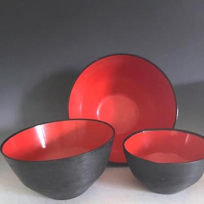 MCM Swedish Husqvarna Nesting Bowl Set