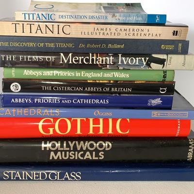 Variety Of Books, Titanic, Cathedrals, Architecture, Hollywood