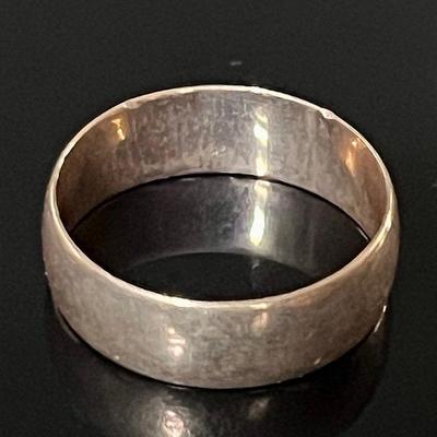 10K Yellow Gold Band, Vintage 