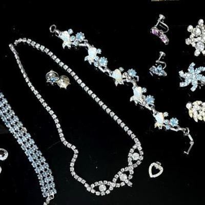 Rhinestone Jewelry, Vintage 