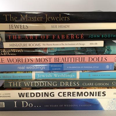 Books On Weddings, Dolls And Jewelry