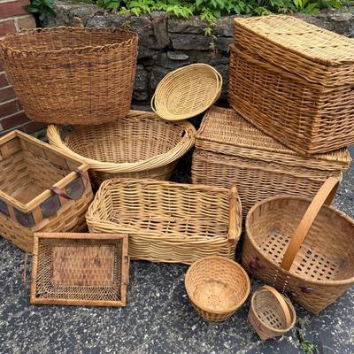 Assorted Chunky & Lidded Storage Baskets (11 Count) 