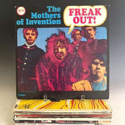 1970s 80s Rock Albums (18) with Frank Zappa, Billy Joel, Simon & Garfunkel 