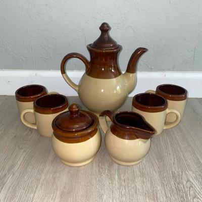 Brown & Cream Set