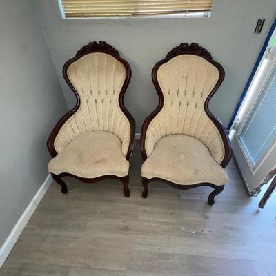 Victorian Style Chairs