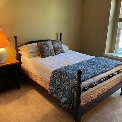 antique bed frame
