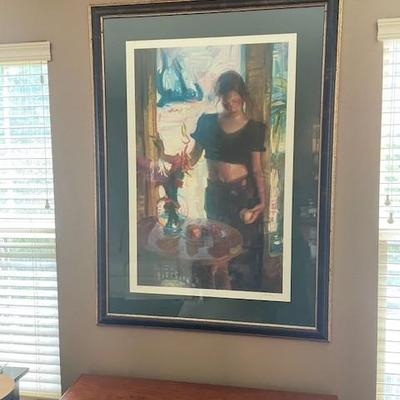 numbered and signed