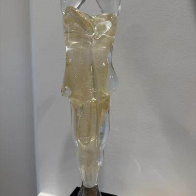 Murano glass sculpture “The Lovers” 