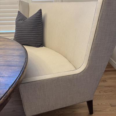 Banquette settee from Gatehouse. 2 available 